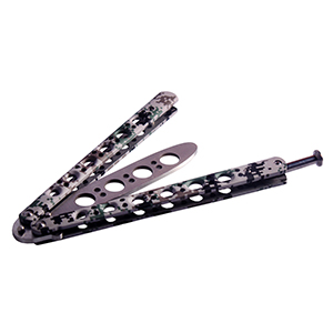 Andux Balisong Flip Trick Practice Tool Camouflage Color CS/HDD08