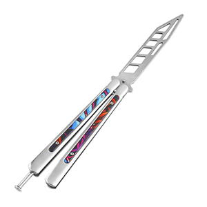 Andux Balisong Tricks Tool No Screws at Pivot Pin CS/HDD43