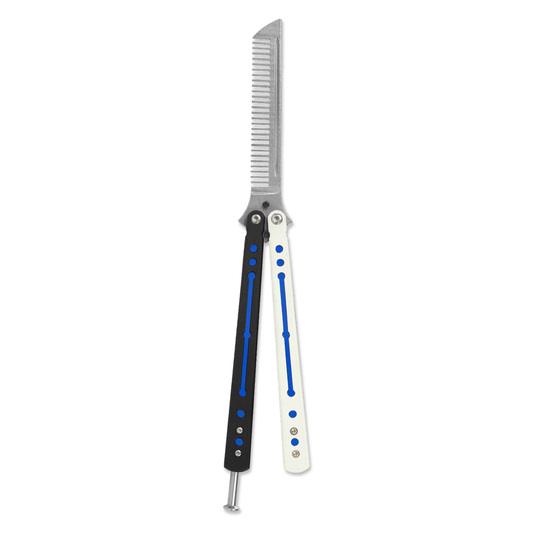 Andux Balisong Comb Style Colorful