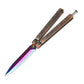 Andux Balisong Practice Trainer Blade Without Holes CS/HDD12
