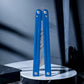 Andux Balisong Butterfly Knife CNC Effective Bushing System 6061 Aluminum Handle Lock Free CNC-H01