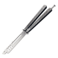 Andux Balisong Comb Style Foldable BLCS620-Silver & Black