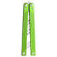 Andux Balisong Butterfly Knife CNC Effective Bushing System 6061 Aluminum Handle Lock Free CNC-H02