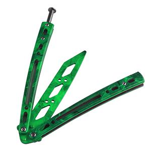 Andux Balisong Training Tool CS/HDD29 Green image