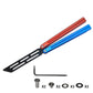 Andux Butterfly Knife CNC 6061 Aluminum Handle Bearing System Lock Free CNC501