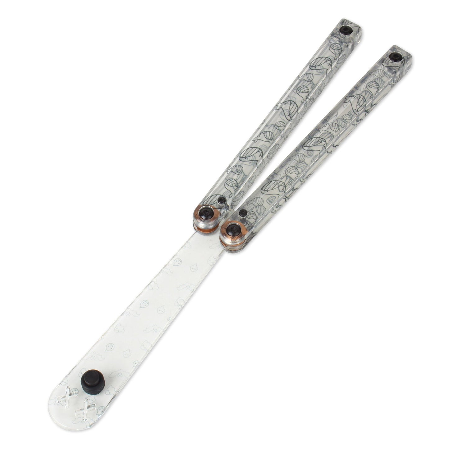 Andux Balisong Butterfly Knife Plastic Training Tool BLCS570