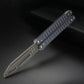 Andux Balisong CNC with Bushings Grey Handle Lock-Free