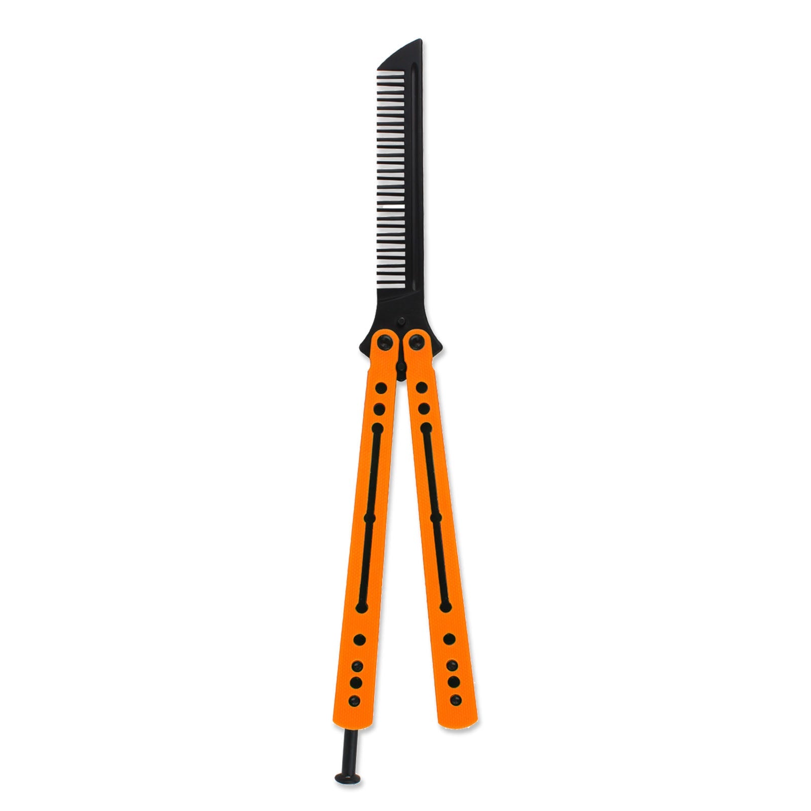Andux Balisong Comb Style Orange